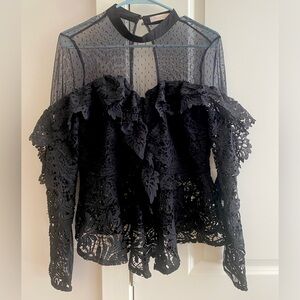 Lace black Blouse
